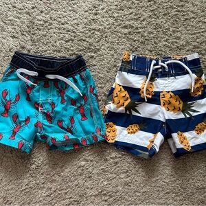 6-12 months (both) boys swim trunks